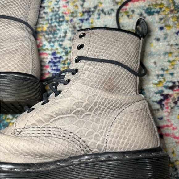 Dr. Martens snake skin boots - Picture 2 of 10